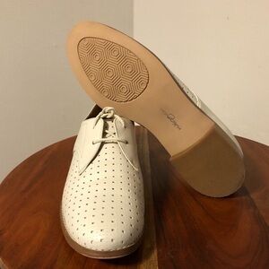 Halogen Zara Edelman Camuto Perforated Leather Oxford Derby Brogues 7.5- 8.0 38